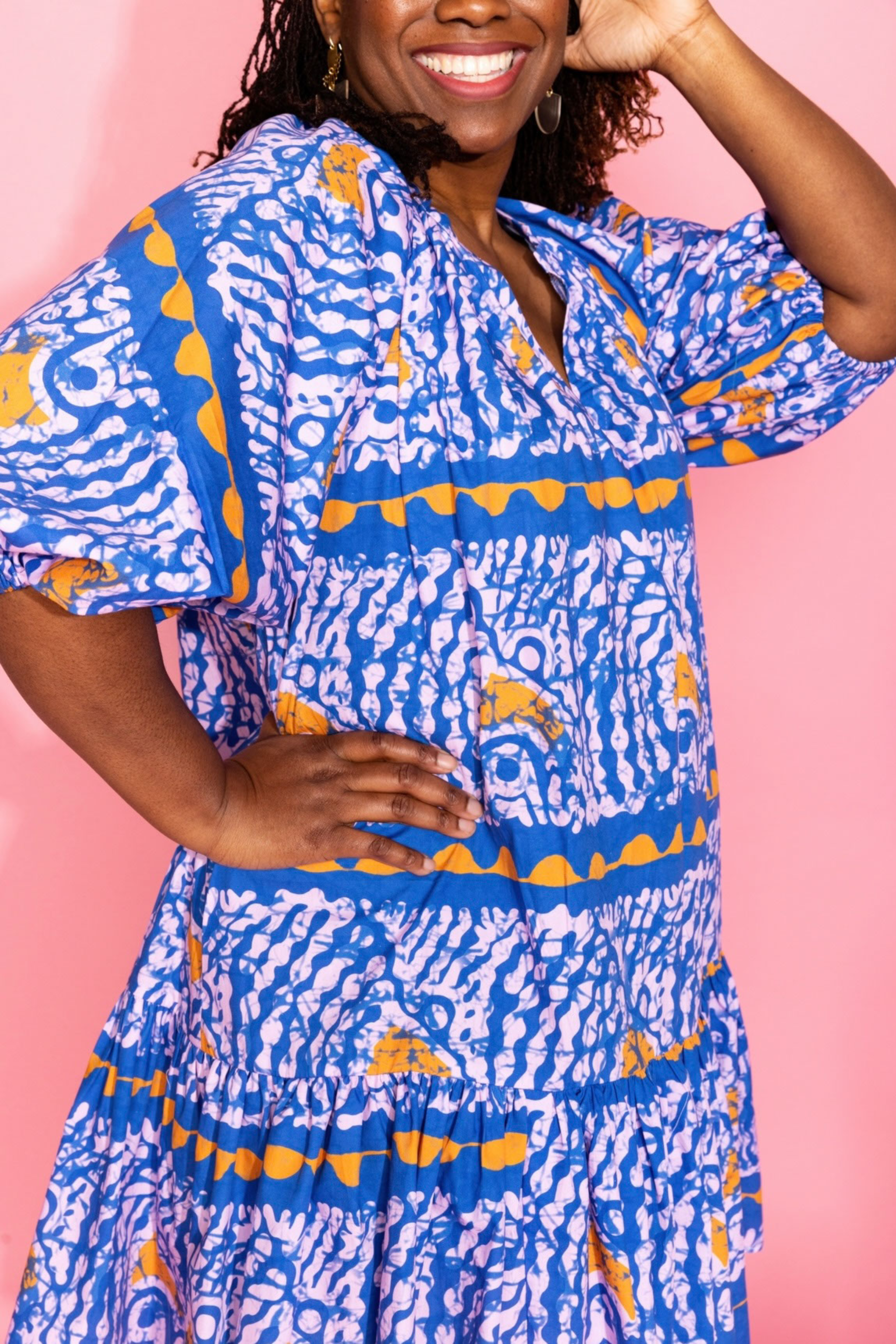 Khloe Dress - Marigold - suakoko betty