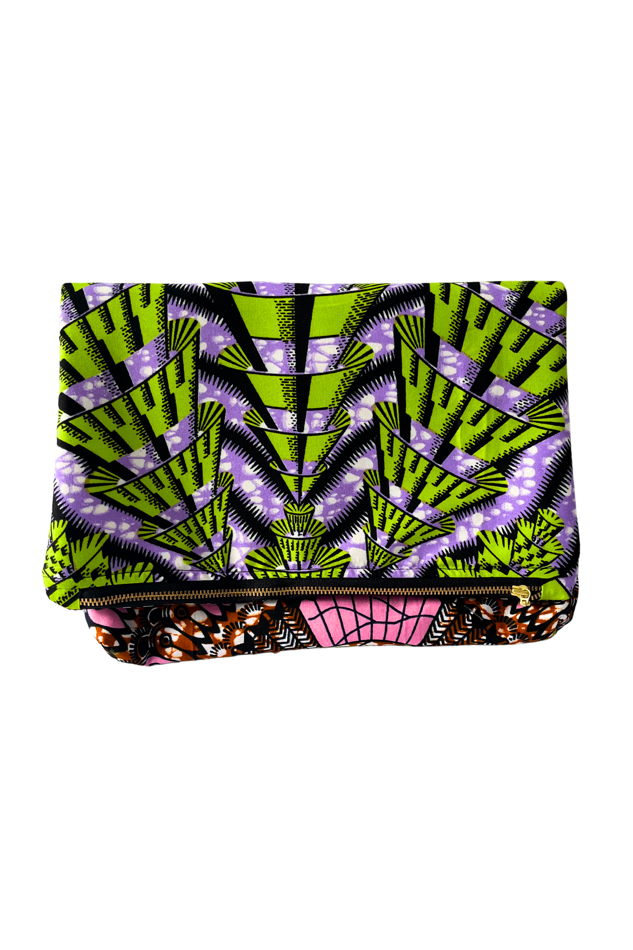 Naya Foldover Clutch - Avocado - suakoko betty